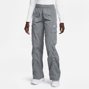 NIKE Women's Woven Cargo Pants In Grey | XS